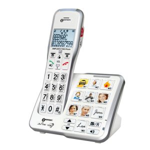 טלפון אלחוטי (שולחני) עברית AMPLIDECT 595 Photo